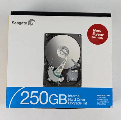 NEW Seagate 250GB Barracuda HD ST3250623A-RK 16MB Cache - Image 1 of 3