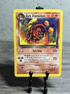 Dark Charmeleon 32/82 Team Rocket Regular Poco Común-Pokemon TCG-Envío Rápido-MP - Imagen 1 de 8