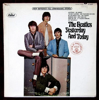 Beatles LP 1969 Yesterday…and Today Record Club Stock Cover Nice Copy, VG/VG+! Foto 1 de 4