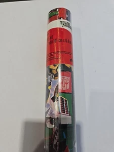 Transformer Dark Of The Moon Gift Wrapping Paper 70sq Ft 2012 Hasbro - Picture 1 of 7