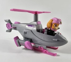 Figura de acción Skye Paw Patrol The Movie helicóptero de lujo vehículo transformador - Imagen 1 de 7