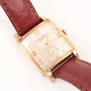 Gruen Curvex Wristwatch Vintage Men's 17 Jewel 10k Goldfilled - XC268 - Picture 1 of 8
