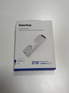2TB NVMe M.2 PCIe Gen 4x4 SSD w/ Heatsink for PS5/PC 7400MB/s - Picture 1 of 2