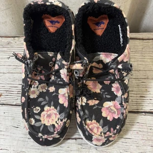RocketDog Floral Shoes Women’s Size 7 Black NEW - Picture 1 of 13
