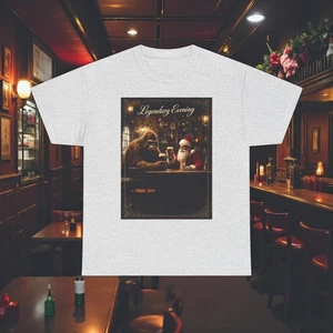 Camiseta Bigfoot & Santa Getting Tipsy | Divertida Camisa Navidad Criaturas Míticas - Imagen 1 de 79