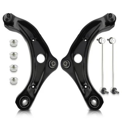 🔥Front Sway Bar Links & Lower Control Arms w/ Ball Joint for Nissan Kicks Versa Foto 1 de 4