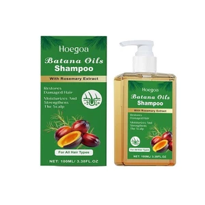 2PCS Hoegoa Batana Oil & Rosemary Shampoo Hair Growth & Reduce Hair Loss 100ml☆ - Bild 1 von 9
