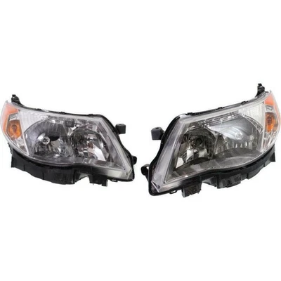 For 2009-2013 Subaru Forester Headlight Pair CAPA Certified w/ Bulbs - Imagem 1 de 4
