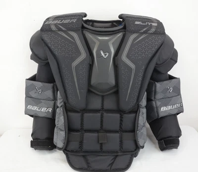 Protector de pecho y brazo Bauer Elite portero tamaño intermedio grande (1121-6449) Foto 1 de 4