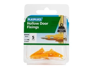 Plasplugs - Fixations pour portes creuses DR 106 (5) - Photo 1/1