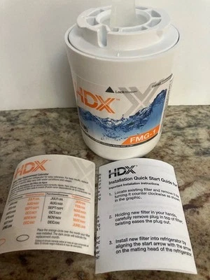 GE MWF Water Filter Replacement: HDX FMG-1 Refrigerator Water Filter - New - Image 1 of 2