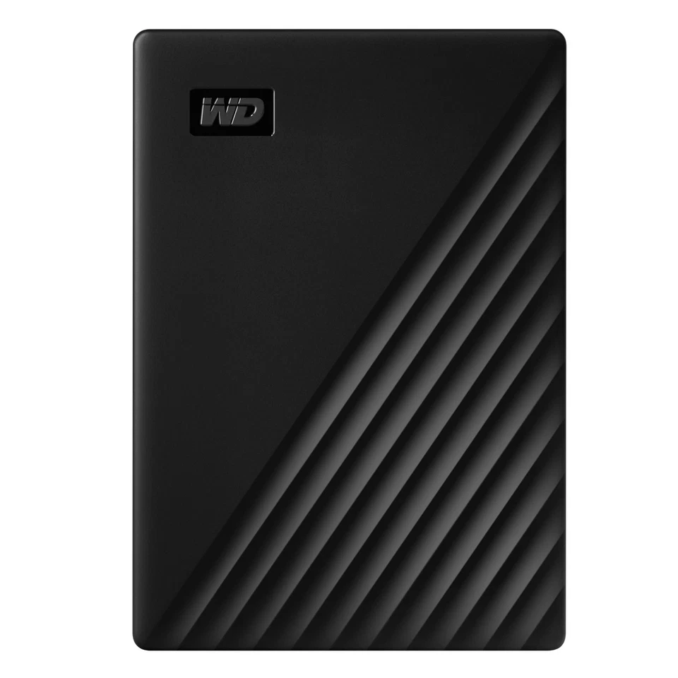 WD My Passport 6TB Schwarz Externe Festplatte, USB 3.2 Gen 1x1 - Bild 1 von 4