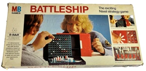 Schlachtschiff Brettspiel MB Spiele 1975 Vintage Retro Marine Strategie komplett - Bild 1 von 7
