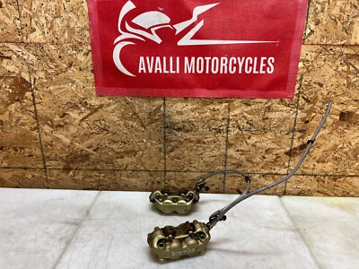 10 11 12 13 14 Ducati Monster 796 M796 696 1100 2013 pinzas de freno delanteras Brembo Foto 1 de 4