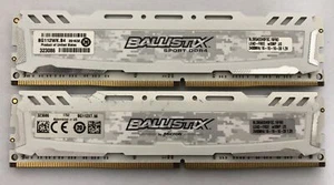 BALLISTIX GAMING RAM 16GB kit (2x8GB) DDR4 2400mhz CL16 1.2V for Desktop pc - Picture 1 of 2