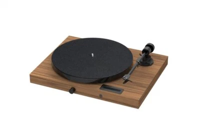 Tocadiscos Pro-Ject Juke Box E1 nogal incluye Ortofon OM 5e - Imagen 1 de 4