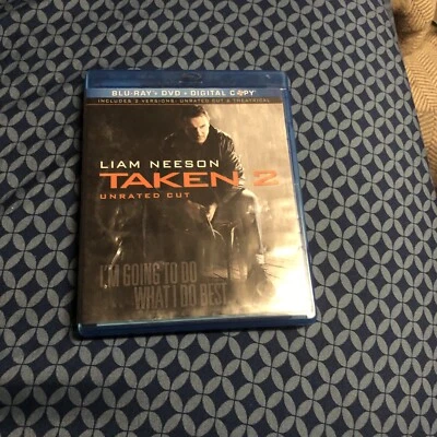 Taken 2 - Liam Neeson: Unrated Cut (Blu-Ray + DVD) - NEW Free Shipping - Image 1 of 3