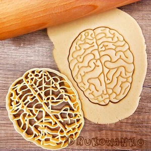 Cortador de galletas corporal Brain From Top Medicine pastelería fondant - Imagen 1 de 6