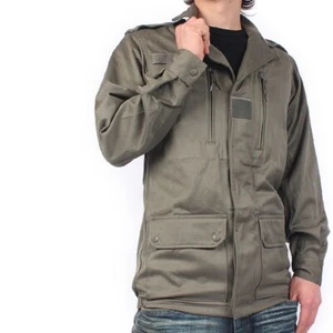 New French army F1 olive field jacket combat coat surplus military retro - Picture 1 of 5