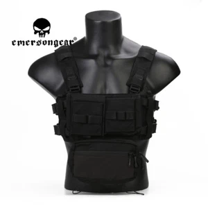 Emersongear MK3 Chest Rig Tactical Vest Micro Fight Modular Hunting Plate Carry - Picture 1 of 20