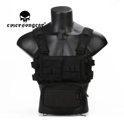Emersongear MK3 Chest Rig Tactical Vest Micro Fight Modular Hunting Plate Carry - Image 1 of 4