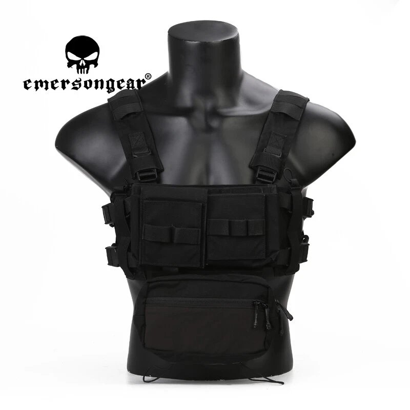 Emersongear MK3 Chest Rig Tactical Vest Micro Fight Modular Hunting Plate Carry - Image 1 of 4