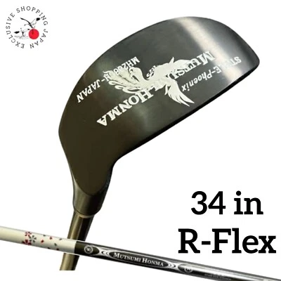 Mutsumi Honma Phoenix 3 Star Chipper Chipping Wedge R-Flex 34in 35 degree 3S - Image 1 of 4