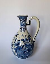 Joost Thooft antiker bauchiger Henkelkrug Delft 1910 De Porceleyne Fles Keramik