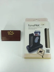 Fonepak IPhone 5 / 5S Hard Wallet Case With Card Holder - Snake Skin - Picture 1 of 5