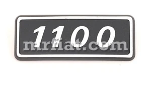 Emblema Fiat 128 1100 cc 93x35 mm Nuevo - Imagen 1 de 1