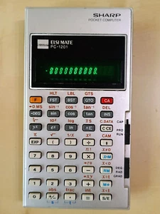 Sharp PC-1201 Pocket Computer Programmable Calculator - Extremely Rare - Picture 1 of 2