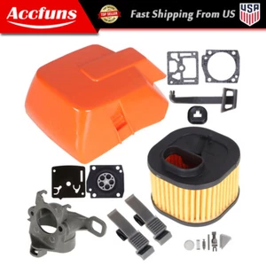 For Husqvarna 365 371 372 372XP Chainsaws Air Filter Cover Carb Kit 503 81 77-01 - Picture 1 of 13