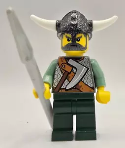 LEGO Vikings 7019 Viking Warrior 3a Minifigure Minifig vik012 Used - Picture 1 of 2