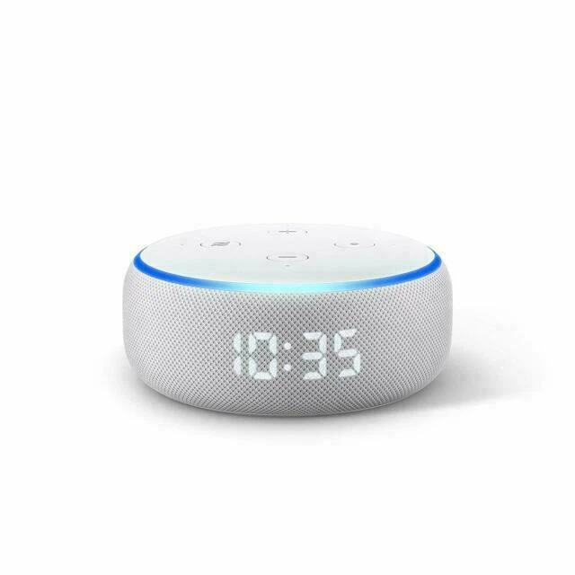 Amazon Echo Dot (3rd Gen) - Smart Speaker with Clock and Alexa - Sandstone