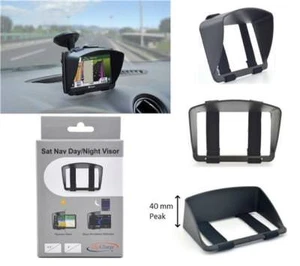 Sun Shade Visor For Garmin Dezl 580 Nuvi 660 670 680 Sat Nav Sunshade - Picture 1 of 6