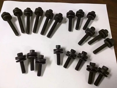 Intake Manifold Bolt Set Cadillac 4.1L 252ci Deville Eldorado Fleetwood 80 81 82 - Image 1 of 2