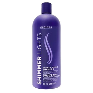 Clairol Shimmer Lights Shampoo for Blonde and Silver Hair, 31.5 Fl Oz - Picture 1 of 2