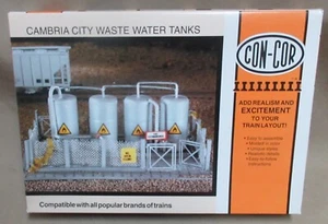 Con-Cor Cambria City Waste Water Tanks N Scale #687 - Picture 1 of 2