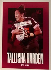 2021 QUEENSLAND STATE OF ORIGIN TALLISHA HARDEN AUSWIDE BANK TRADING CARD *RARE*