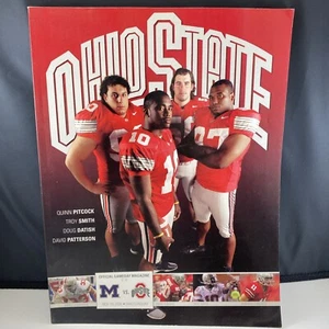 Troy Smith Ohio State Buckeyes vs Mich Football Gameday Magazine Nov 18, 2006 - Picture 1 of 8