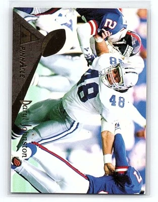 1994 Pinnacle Daryl Johnston Dallas Cowboys #240 - Image 1 of 2
