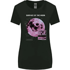 The Surface of the Moon Infogram Womens Wider Cut T-Shirt