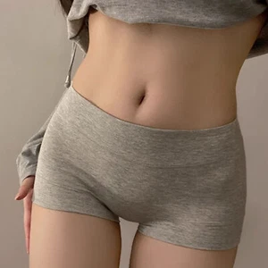 Elastic Women Underwear Supportive Boyshort Panties Comfortable Women's Full - Picture 1 of 12