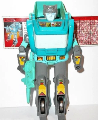 Transformers Generation One 1986 KUP  metal wheels COMPLETE gun instructions g1 - Image 1 of 4