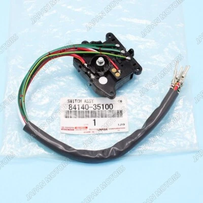 OEM Genuine Toyota 4Runner Pickup T100 Headlamp Dimmer Assy Switch - 84140-35100 - Image 1 of 4