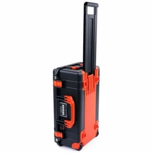 Special - Orange Trolley - Black & Orange Pelican 1535 Air case with foam. - Picture 1 of 4
