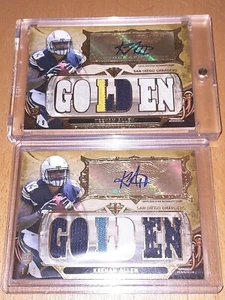 Keenan Allen LOT 1/9 7/9 2013 Topps Triple Threads Autograph Rookie Relics Gold - Picture 1 of 2