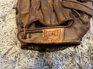 Vintage Hutch Cincinnati Ohio MC Baseball Glove - Picture 1 of 5