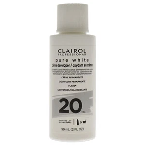 Pure White 20 Volume Creme Developer by Clairol for Unisex - 2 oz Cream - Picture 1 of 3