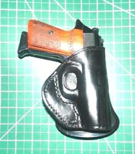 Tagua PD3R-1100 RH Black Leather Rotating Paddle Holster for Walther PPK PP
